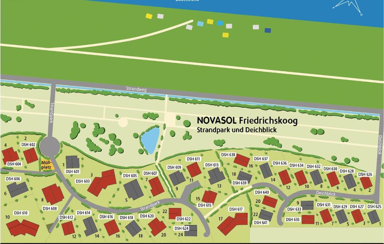 Friedrichskoog-Strandpark 12 Bagian luar foto